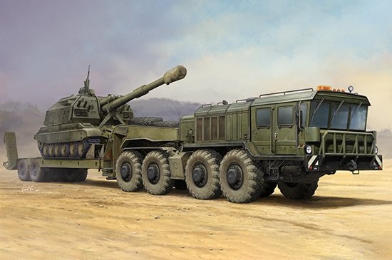 Trumpeter 01039 Transporteur russe KZKT-7428 avec semi-remorque KZKT-9101 1/35 