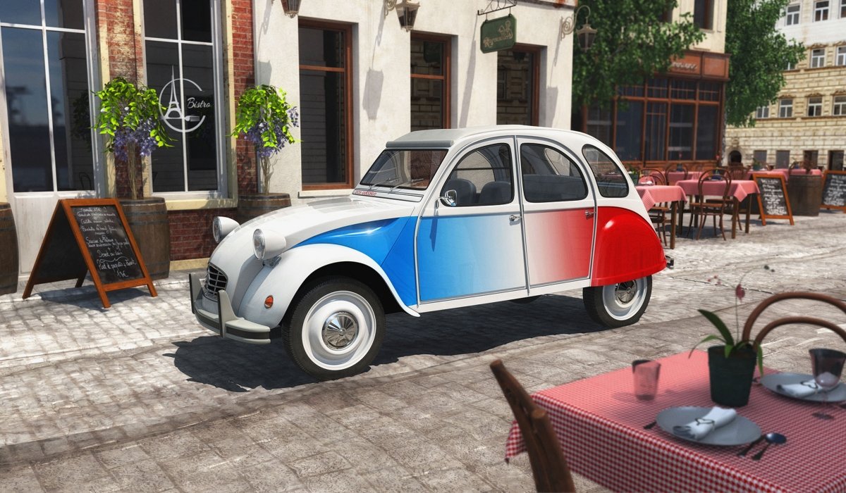 Revell 67653 Citroën 2 CV Cocorico Maquette 1/24