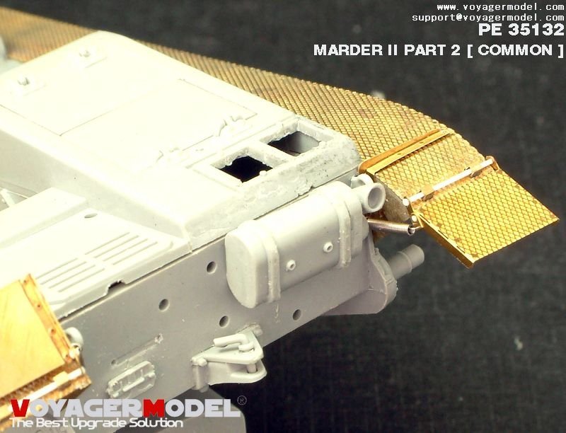 Garde-boues Voyager Model PE35132 pour Panzer II Early Version/Marder II 1/35 – image 6