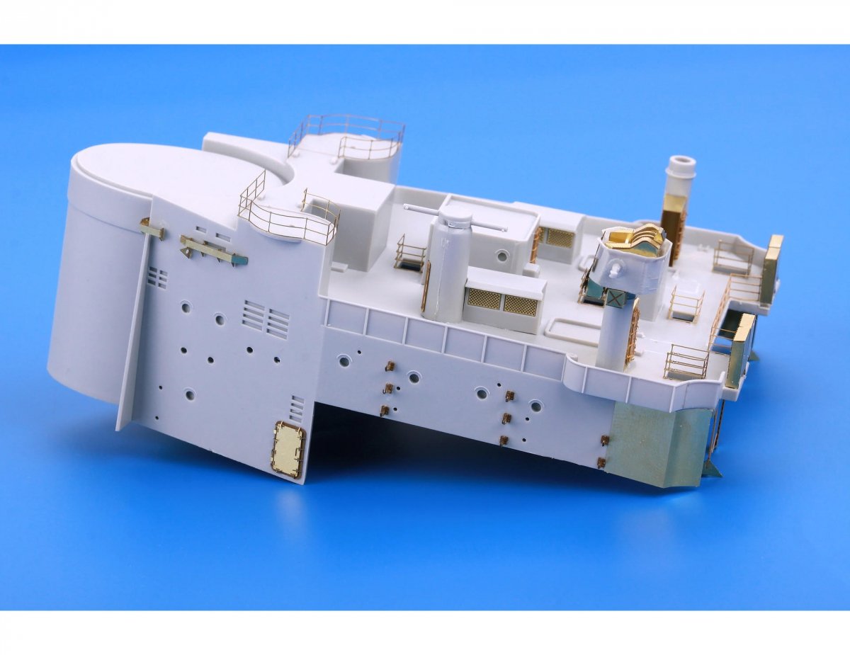Eduard 53197 HMS Hood pt. 7 partie supérieure principale TRUMPETER 1/200 – immagine 3