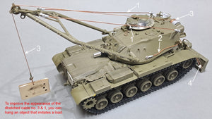 Kit de mise à niveau Eureka XXL ER-3572 pour le véhicule de génie de combat M728, compatible avec la maquette AFV Club 35254 au 1/35 – imagen 6