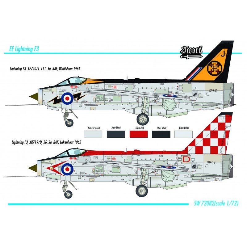 Épée 72082 Lightning F.3 1/72  – immagine 2