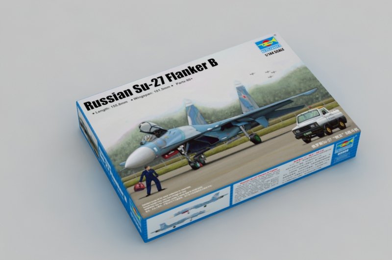 Trumpeter 03909 Su-27 Flanker B russe au 1/144  – immagine 2