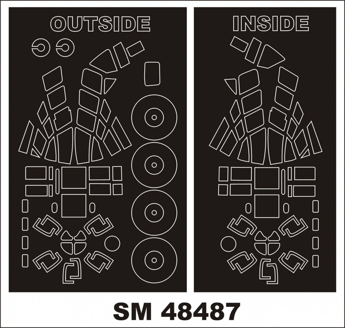 Montex SM48487 Blenheim I AIRFIX 1/48