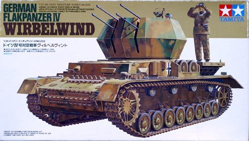 Tamiya 35233 Flakpanzer allemand IV Wirbelwind (1/35)