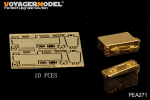 Boîte à munitions Voyager modèle PEA271, calibre .30 M19A1 de l&amp;#39;armée américaine moderne (GP), échelle 1/35