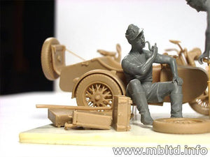 Master Box 3560 Équipe de réparation de motos allemandes (1/35) – Bild 14