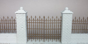 RT-Diorama 35275 Mur de briques avec clôture 1/35 – image 4