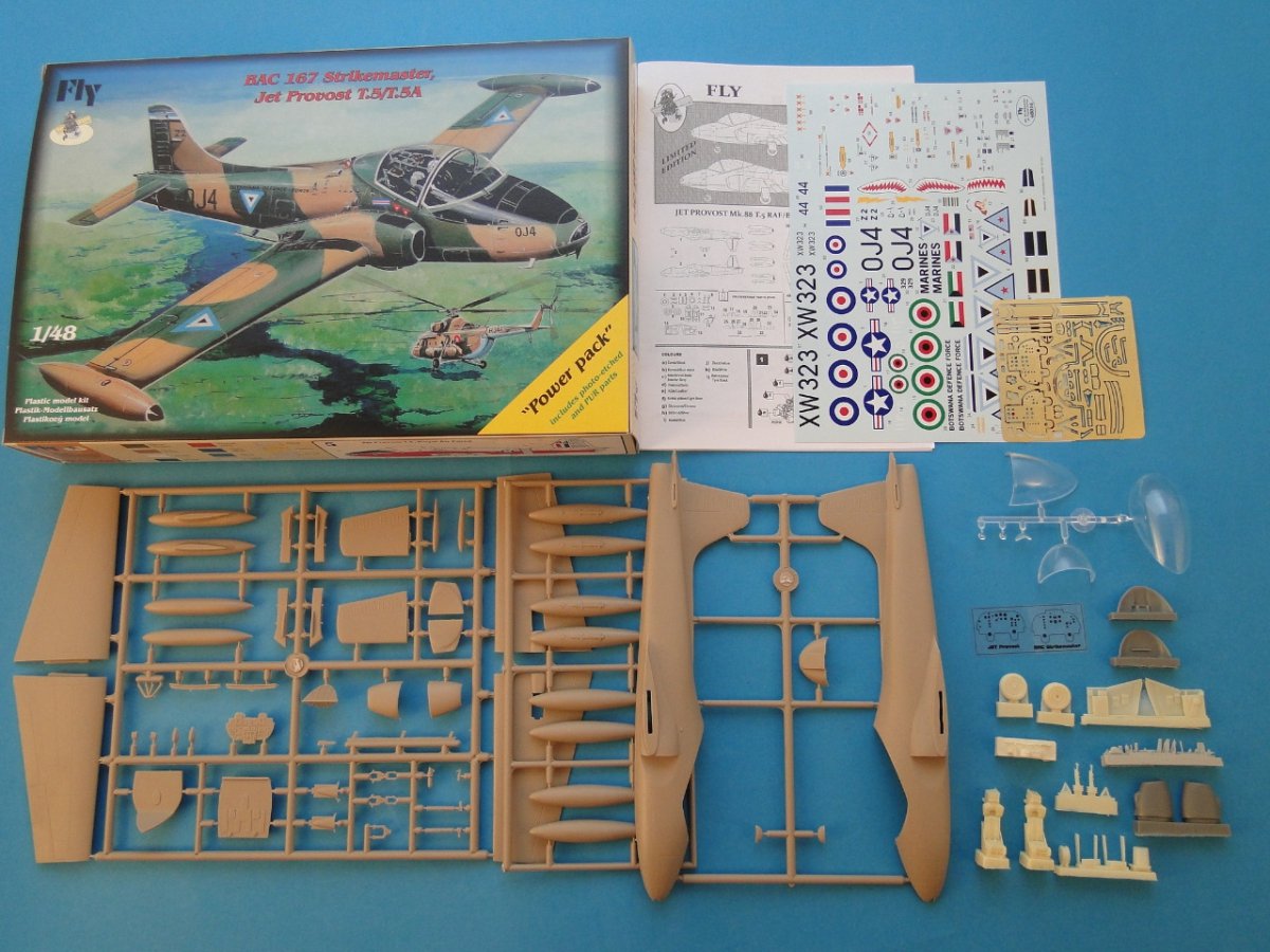 Fly 48016 BAC 167 Strikemaster Jet Provost T.5/T.5A 1/48 – image 3