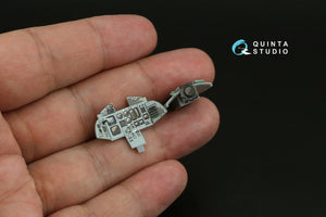 Intérieur imprimé en 3D et coloré sur papier décalcomanie Quinta Studio QD48573 MiG-31M (Hobby Boss) 1/48 – immagine 9