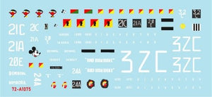 Star Decals 72-A1075 Australie au Vietnam n° 1. Centurion Mk 5 australien. Échelle 1/72 – immagine 3