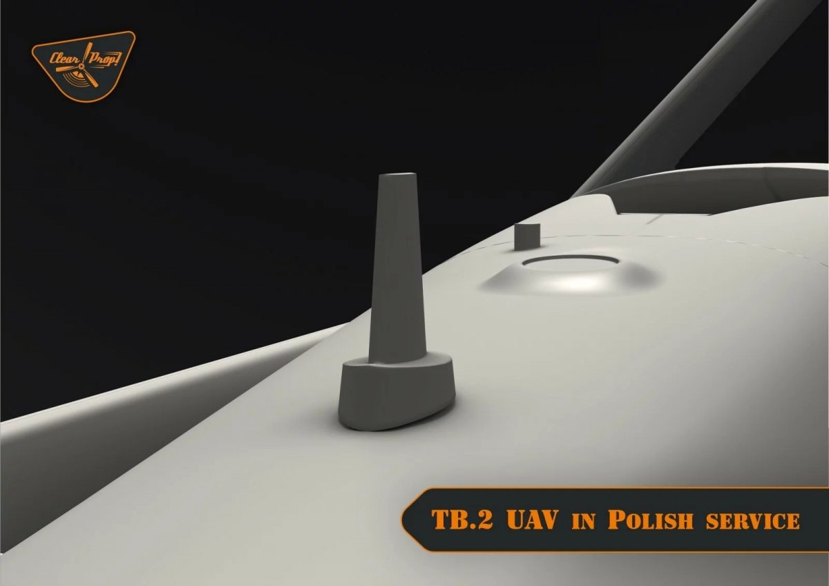 Clear Prop! CP4812 TB.2 UAV en service polonais - Kit de démarrage 1/48 – image 17