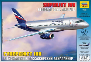 Zvezda 7009 Sukhoi Superjet russe 100 (1/144)