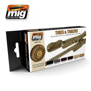 Munitions Mig 7105 Pneus et chenilles 6x17ml