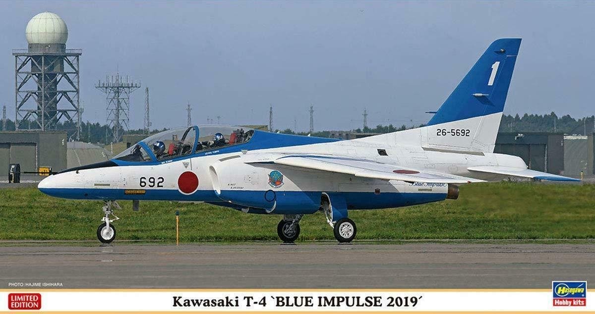 Hasegawa 07480 Kawasaki T-4 « Blue Impulse 2019 » 1/48