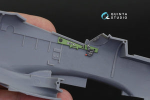Intérieur imprimé en 3D et coloré sur papier décalcomanie Quinta Studio QDS-48253 P-51D (Tamiya) (petite version) 1/48 – image 5
