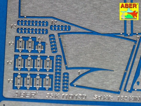 Aber 35K12 Pz.Kpfw. VI, Ausf.B (Sd.Kfz. 182) King Tiger (tourelle Henschel) (1/35) – immagine 9