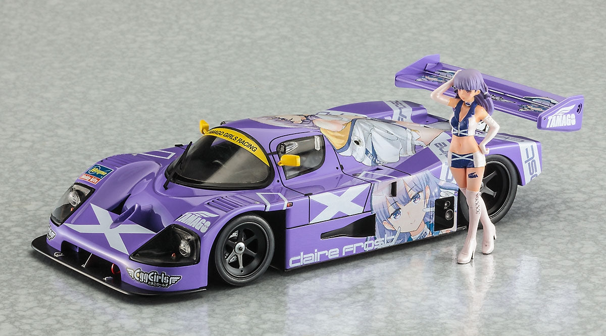 Hasegawa SP582 Egg Girls Sauber Mercedes C9 Claire Frost avec figurine 1/24