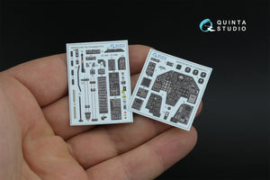 Intérieur imprimé en 3D et coloré sur papier décalcomanie Quinta Studio QDS-35153 AH-1W (Trumpeter) (Petite version) 1/35 – image 5