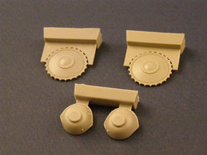 Roues motrices avec transmission Panzer Art RE35-033 pour char Panzer II à l&amp;#39;échelle 1/35 – immagine 2