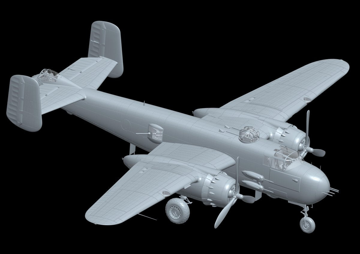 HK Models 01E037 B-25H Mitchell Gunships over CBI 1/32 – zdjęcie 6