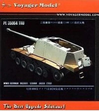 Ensemble de photodécoupe Voyager Model PE35064 pour Sturer Emil 1/35, échelle 1/61, L/128 mm