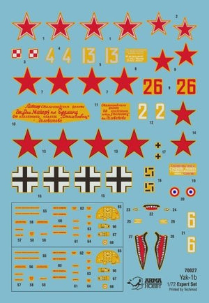 Arma Hobby 70027 Yakovlev Yak-1b Expert Set 1/72 – Bild 16