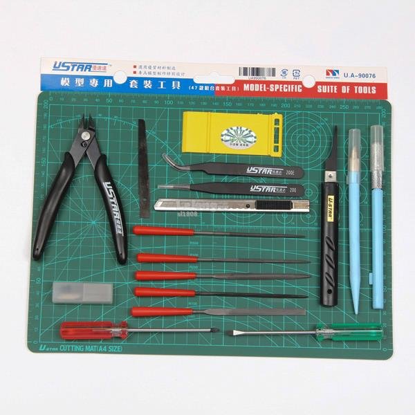 Kit d&amp;#39;outils de modélisation U-Star UA-90076 18 en 1