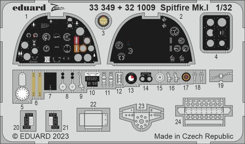 Eduard BIG33153 Spitfire Mk. I KOTARE 1/32  – image 2