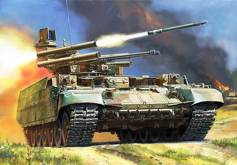 Zvezda 3636 Véhicule de combat d&amp;#39;appui-feu russe TERMINATOR (1/35) – Bild 2