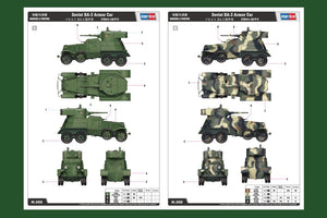 Hobby Boss 83838 Voiture blindée soviétique BA-3 (1/35) – image 3