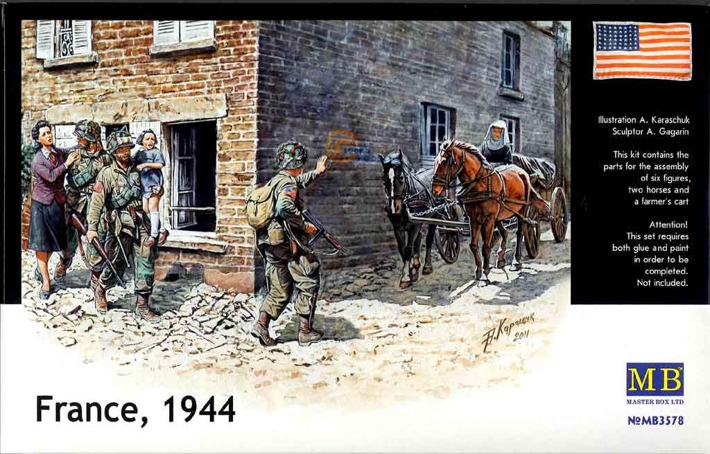 Master Box 3578 FRANCE 1944 1/35