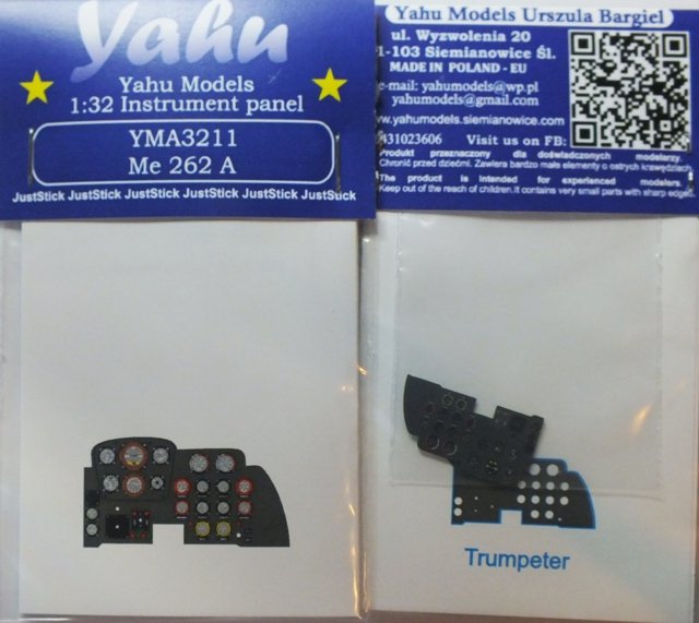 Yahu YMA3211 Me 262 A (Trumpeter / Revell) 1/32