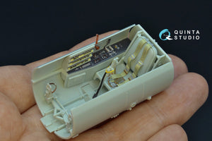 Intérieur imprimé en 3D et coloré sur papier décalcomanie (Revell) Quinta Studio QD32069 Me 262A, échelle 1/32 – image 5