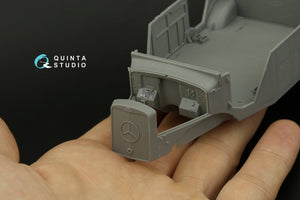 Intérieur imprimé en 3D et coloré sur papier décalcomanie Quinta Studio QD35071 Mercedes-Benz L1500A (MiniArt) 1/35  – immagine 8