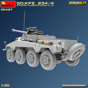 MiniArt 35427 Sd.Kfz. 234/4 SCHWERER PANZERSPÄHWAGEN 7,5 cm. KIT INTÉRIEUR 1/35 – image 12
