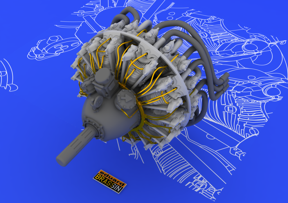 Moteur Eduard 648056 R-2800-10 1/48 (Eduard) – Bild 5