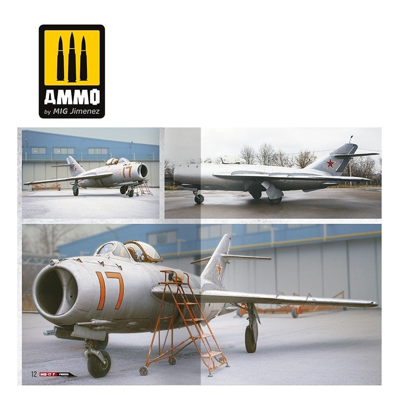 Munitions de Mig Jimenez 6084 MIG-17F / LIM-5 / SHENYANG J-5 - Guide visuel pour modélistes (Multilingue - Anglais, Espagnol, Allemand) – imagen 2
