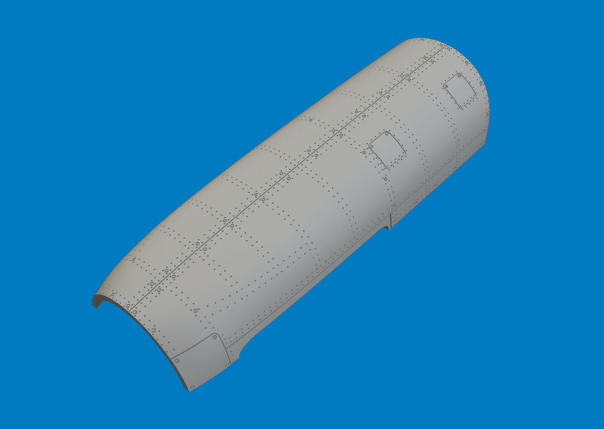 Eduard 632225 North American P-51 B/C Mustang - Top Cowling for Eduard Kits / 3D-Printed 1/32 – imagen 2