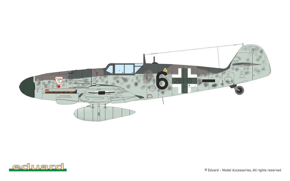 Eduard 70158 Messerschmitt Bf-109 G-5 (Profipack Edition) 1/72 – image 7