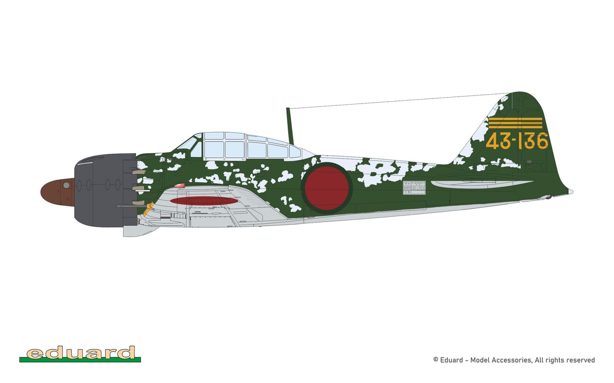 Eduard 84216 Mitsubishi A6M5 Zero Type 52a (Weekend Edition) 1/48 – image 5