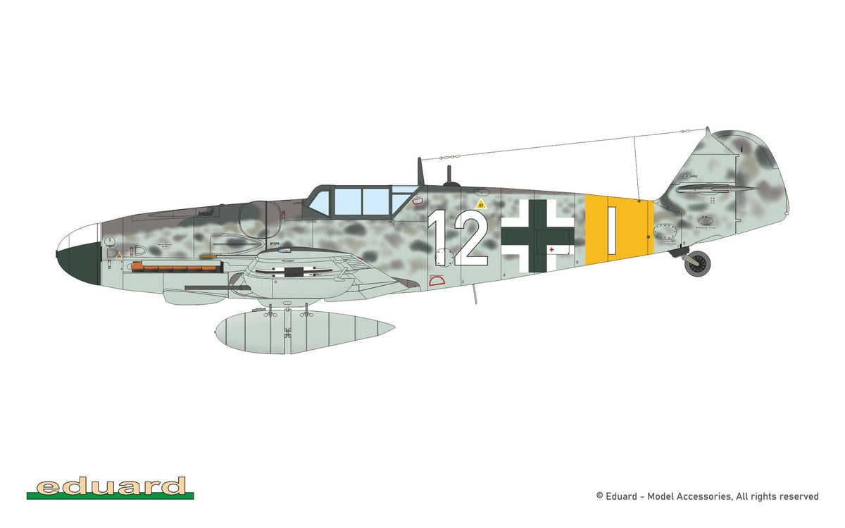 Eduard 70158 Messerschmitt Bf-109 G-5 (Profipack Edition) 1/72 – image 5
