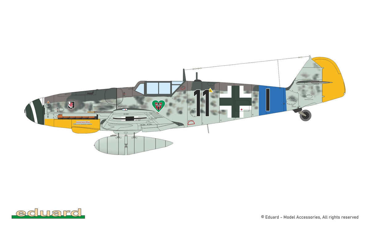 Eduard 70158 Messerschmitt Bf-109 G-5 (Profipack Edition) 1/72 – image 6