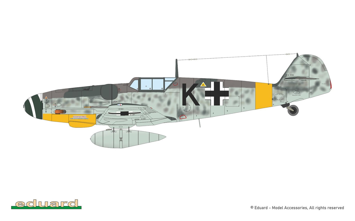 Eduard 70158 Messerschmitt Bf-109 G-5 (Profipack Edition) 1/72 – image 8