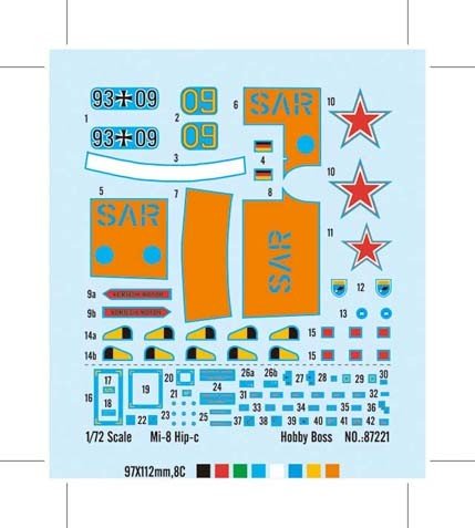 Hobby Boss 87221 Mi-8T Hip-C 1/72 – image 2