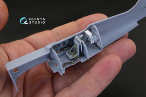 Intérieur imprimé en 3D et coloré sur papier décalcomanie Quinta Studio QD48023 La-9 (pour kit ARK) 1/48  – image 10