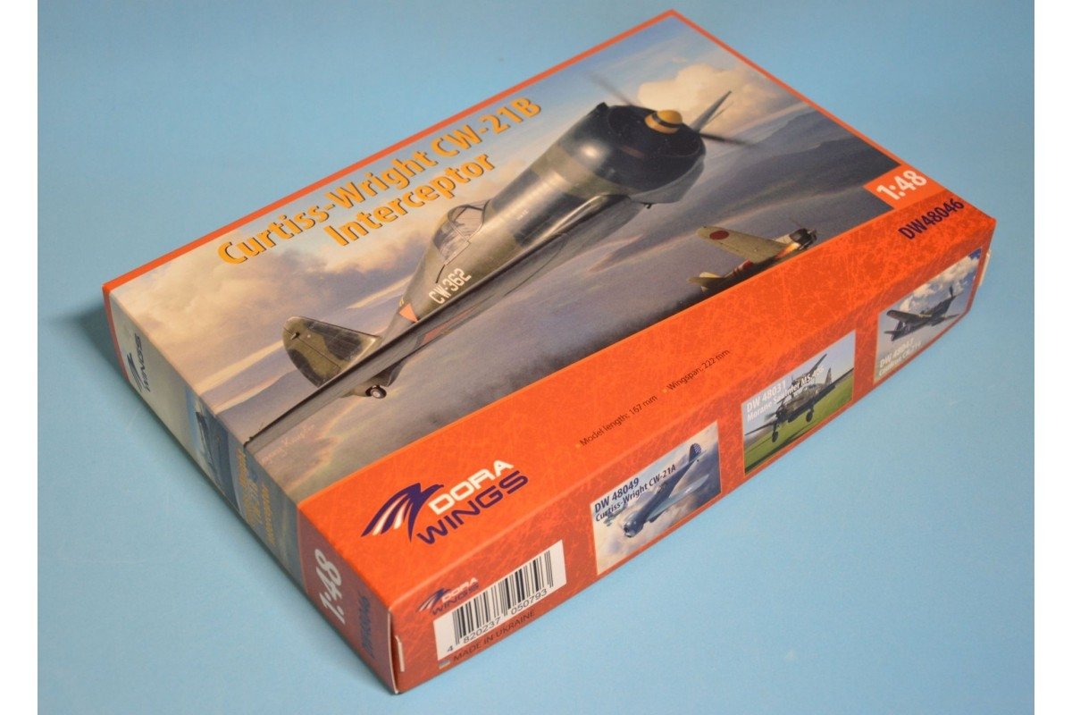 Dora Wings 48046 Curtiss-Wright CW-21B Interceptor 1/48 – zdjęcie 3