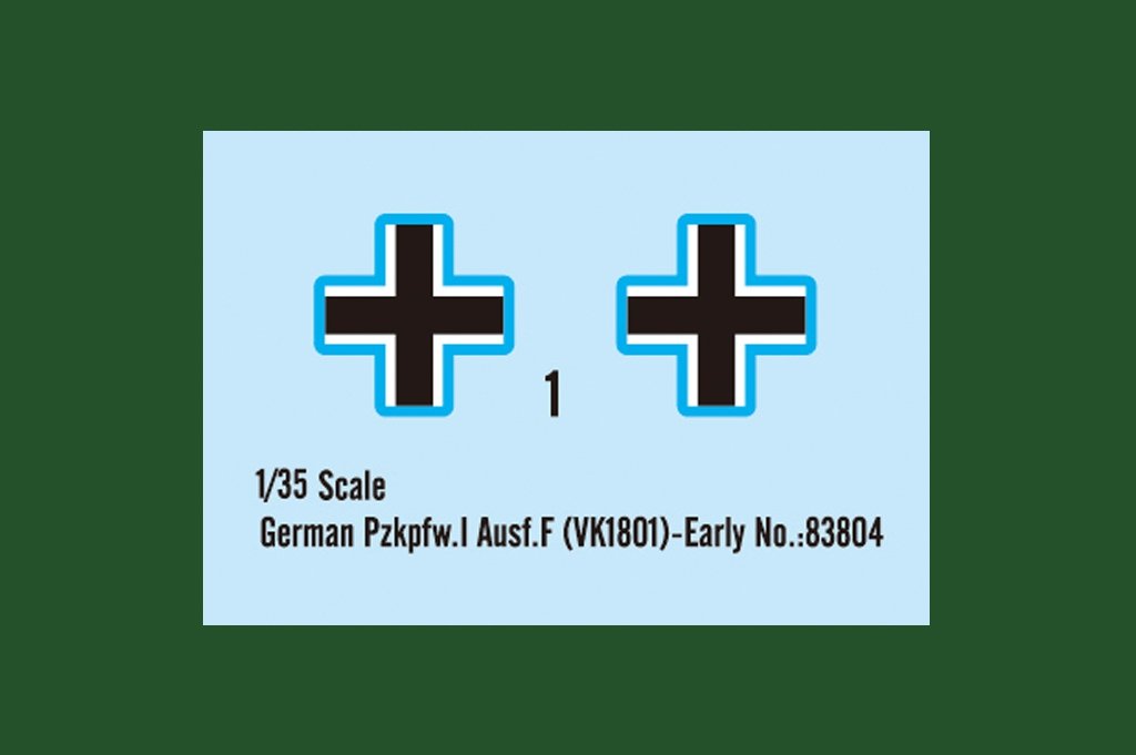 Hobby Boss 83804 German Pz.Kpfw.I Ausf.F (VK18.01)-Early 1/35 – zdjęcie 4