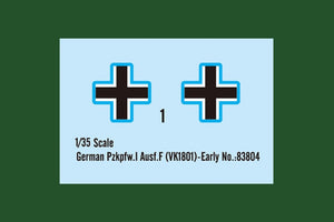 Hobby Boss 83804 German Pz.Kpfw.I Ausf.F (VK18.01)-Early 1/35 – zdjęcie 4