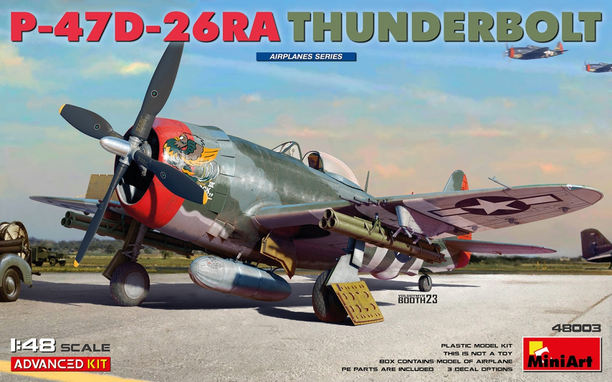 MiniArt 48003 P-47D-26RA THUNDERBOLT. KIT AVANCÉ 1/48